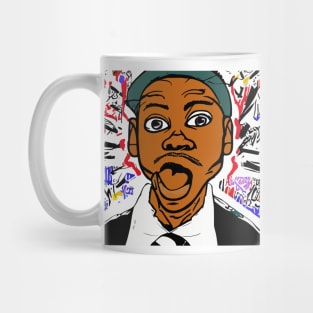 dave chappelle abstract art Mug